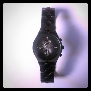 Black Fossil Watch